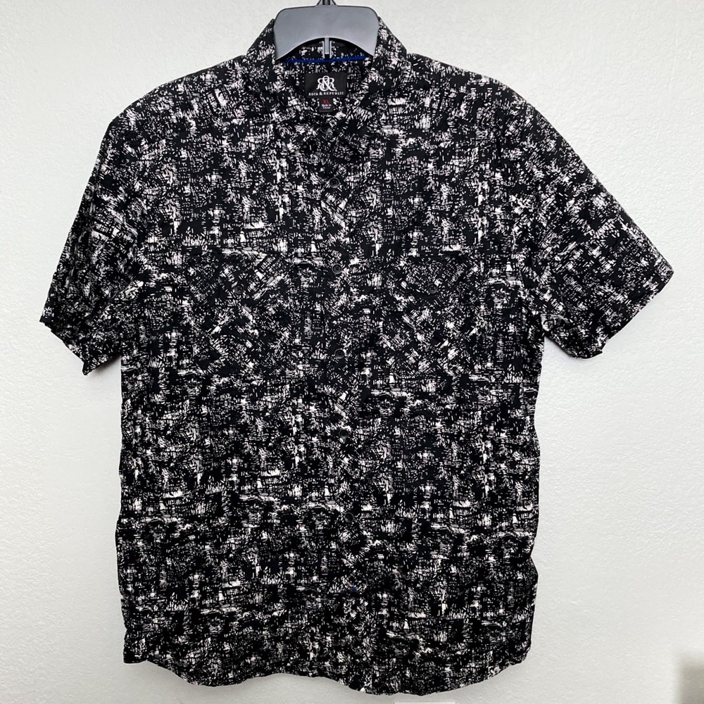 Rock & Republic Short Sleeve Dress Shirt